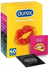 Zestaw prezerwatyw, 40 szt. - Durex Pleasure Mix — Zdjęcie N1