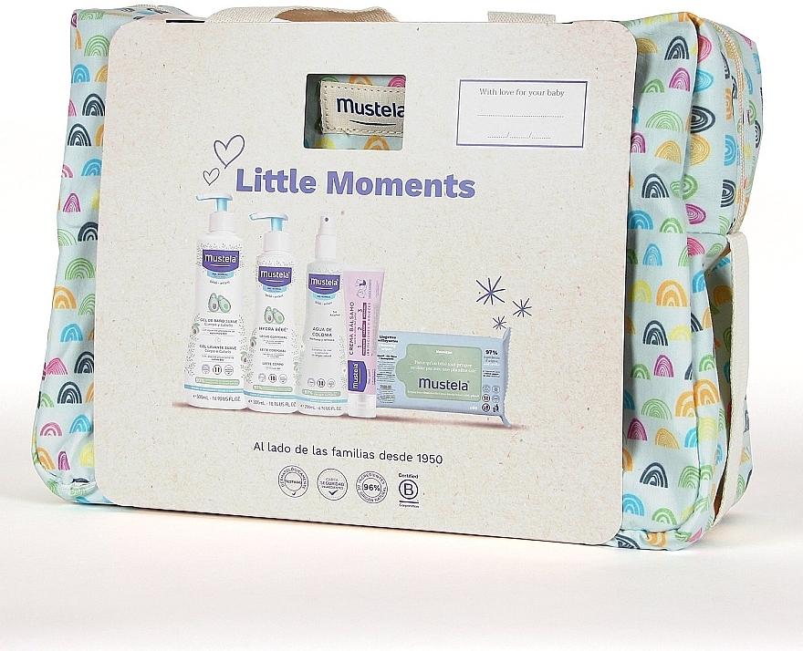 Zestaw, 6 produktów - Mustela Bebe Little Moments Arcoiris — Zdjęcie N3