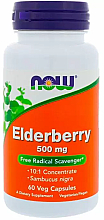 Kup Kapsułki wzmacniające odporność Czarny bez, 500 mg - Now Foods Elderberry