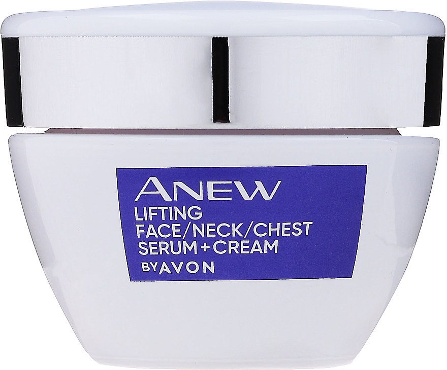 Liftingująco-ujędrniające serum do twarzy, szyi i dekoltu - Avon Anew Clinical Lift & Firm Pressed Serum — Zdjęcie N2