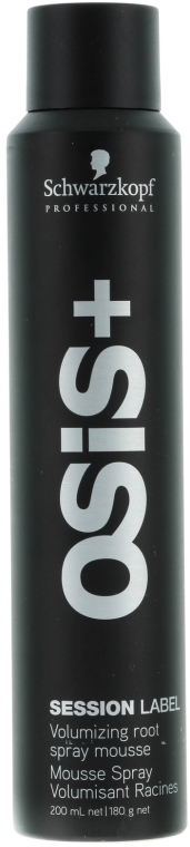 Mus zwiększający objętość włosów - Schwarzkopf Professional Osis+ Session Label Volumizing Root Spray Mousse