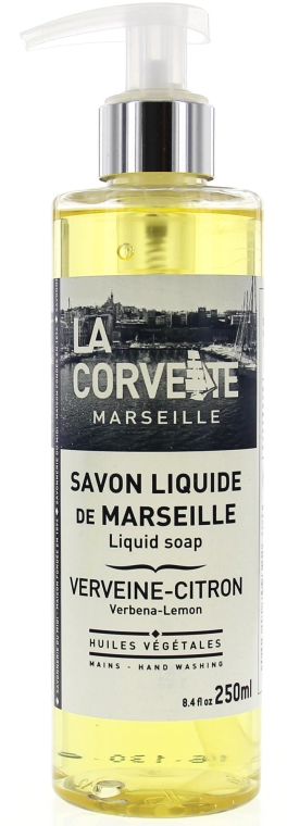 Mydło w płynie Werbena i cytryna - La Corvette Verbena Lemon Liquid Soap