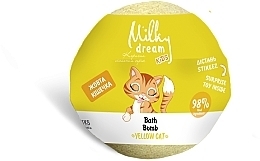 Kup Bomba do kąpieli Żółty kot - Milky Dream Kids