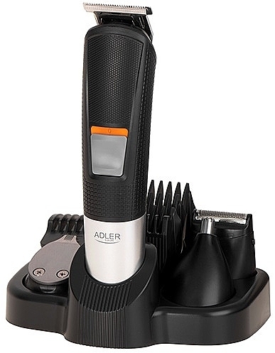 Zestaw do pielęgnacji 5 w 1 z bazą ładującą - Adler AD 2943 5-in-1 Grooming Set — Zdjęcie N3