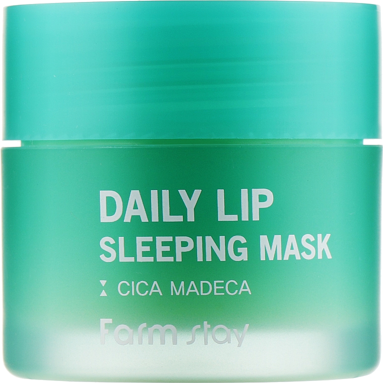 Maseczka do ust z centellą na noc - FarmStay Daily Lip Sleeping Mask Cica Madeca