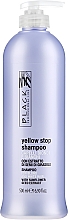 Kup PRZECENA! Szampon przeciw żółceniu się siwych i jasnych włosów - Black Professional Line Yellow Stop Shampoo *