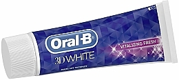 Wybielająca pasta do zębów - Oral-B 3D White Vitalizing Fresh Toothpaste — Zdjęcie N2