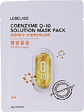 Kup Maseczka do twarzy w płachcie - Lebelage Coenzyme Q-10 Solution Mask