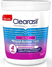 Kup Gąbki do twarzy przeciw stanom zapalnym - Clearasil Ultra Action Pads