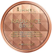 Kup Rozświetlający puder do twarzy - Rimmel London Radiance Brick Bronzer
