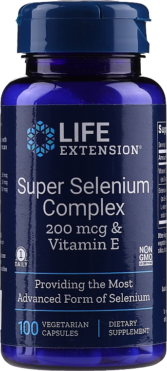 Superkompleks z selenem - Life Extension Super Selenium Complex — Zdjęcie N1