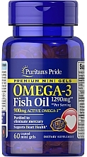 Kup Suplement diety Omega-3, w kapsułkach żelowych - Puritan's Pride Omega-3 Fish Oil 1290mg Mini Gels