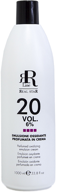 Perfumowana emulsja utleniająca 6% - RR Line Parfymed Ossidante Emulsione Cream 6% 20 Vol — Zdjęcie N4