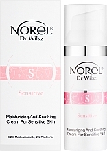 Ochronny krem do twarzy do skóry wrażliwej - Norel Sensitive Vanishing Protective Cream — Zdjęcie N2