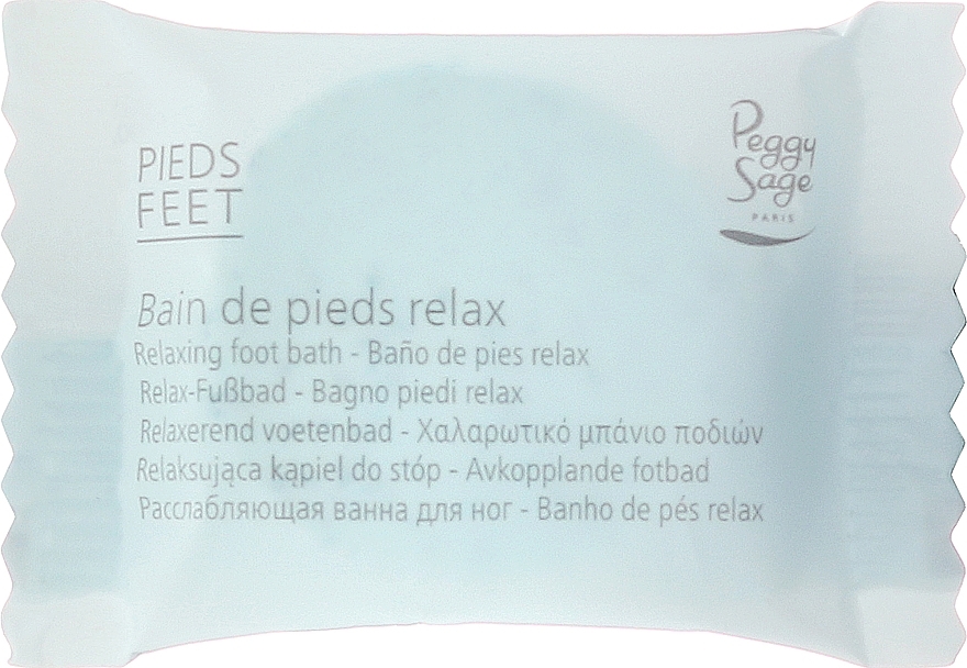 PREZENT! Relaksujące tabletki do kąpieli stóp - Peggy Sage Feet Relaxing Foot Bath — Zdjęcie N1