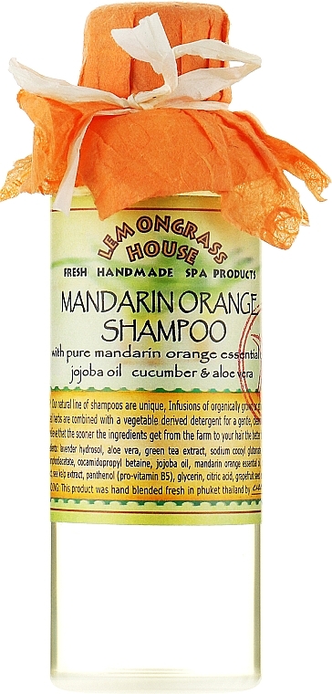 Szampon mandarynkowy do włosów - Lemongrass House Mandarin Shampoo — Zdjęcie N1