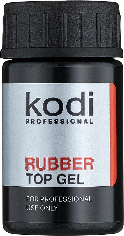 Gumowe pokrycie żel lakieru - Kodi Professional Rubber Top  — Zdjęcie N2