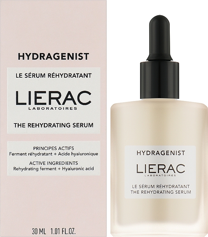 Serum do twarzy - Lierac Hydragenist The Rehydrating Serum — Zdjęcie N2