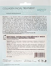 Odżywczo-rozjaśniający zabieg kolagenowy z ekstraktem z ogórka i algami morskimi - Beauty Face Collagen Facial Treatment — Zdjęcie N2