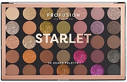 PRZECENA! Paletka cieni do powiek - Profusion Cosmetics Starlet 35 Shade Eyeshadow Palette * — Zdjęcie N1