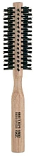 Okrągła szczotka do włosów z drewna dębowego, z mieszanym włosiem - Beter Round Brush Mixed Bristles Oak Wood Collection — Zdjęcie N1