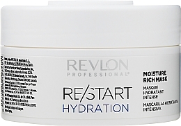 Nawilżająca maska do włosów - Revlon Professional Restart Hydration Moisture Rich Mask — Zdjęcie N3