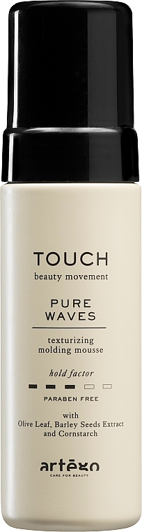 Pianka do stylizacji włosów - Artego Touch Pure Waves — Zdjęcie N1