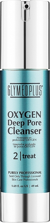 Tlenowy środek czyszczący pory - GlyMed Plus Age Management OXYGEN Deep Pore Cleanser — Zdjęcie N1