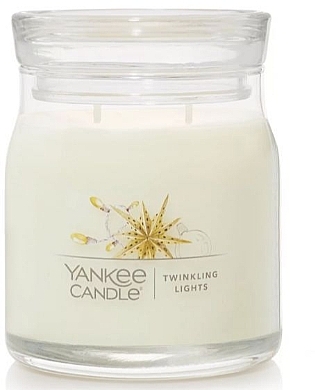 Świeca zapachowa w słoiczku Twinkling Lights, 2 knoty - Yankee Candle Singnature — Zdjęcie N1