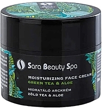 Kup Krem do twarzy Zielona herbata i aloes - Sara Beauty Spa Green Tea & Aloe Moisturizing Face Cream