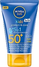 Kup Balsam ochronny do opalania dla dzieci - NIVEA SUN Kids Protect & Care 5in1 Skin Protection SPF50+