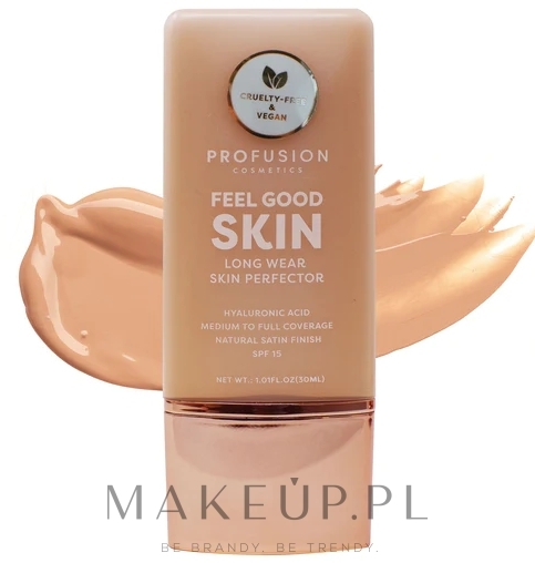 Podkład - Profusion Cosmetics Feel Good Skin Light — Zdjęcie 03