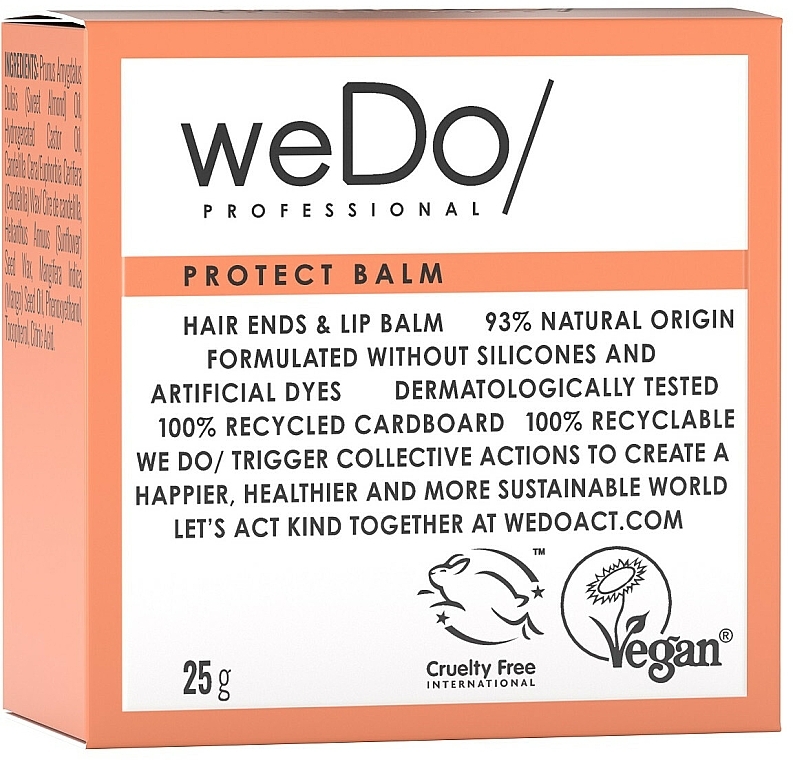 Balsam do włosów - WeDo Professional Hair Ends & Lip Protect Balm — Zdjęcie N3