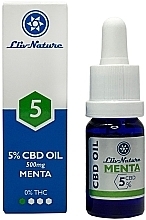 Kup Olej z nasion konopi i mięty pieprzowej - LliveNature 5 CBD% Organic Hemp Seed Oil And Mint