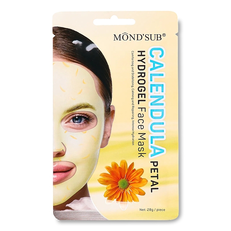 Maseczka do twarzy - Mond'Sub Calendula Hydrogel Face Mask  — Zdjęcie N1