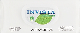 Kup Antybakteryjne chusteczki nawilżane, 60 szt. - Invista Biodegradable Antibacterial
