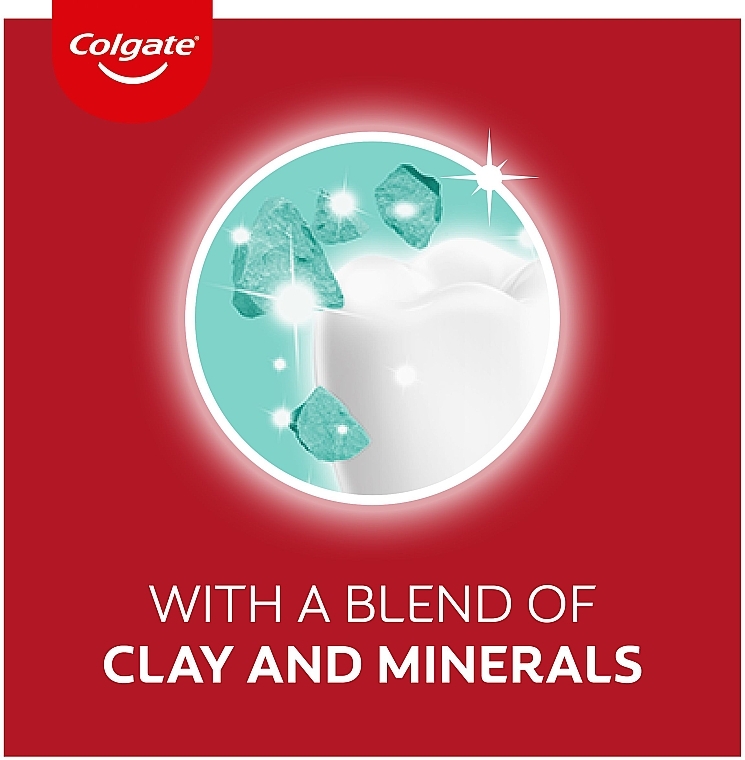 Wybielająca pasta do zębów z glinką i minerałami - Colgate Max White Clay & Minerals — Zdjęcie N7