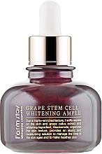 Serum w ampułkach z komórkami macierzystymi z winogron - FarmStay Grape Stem Cell Whitening Ampule — Zdjęcie N1
