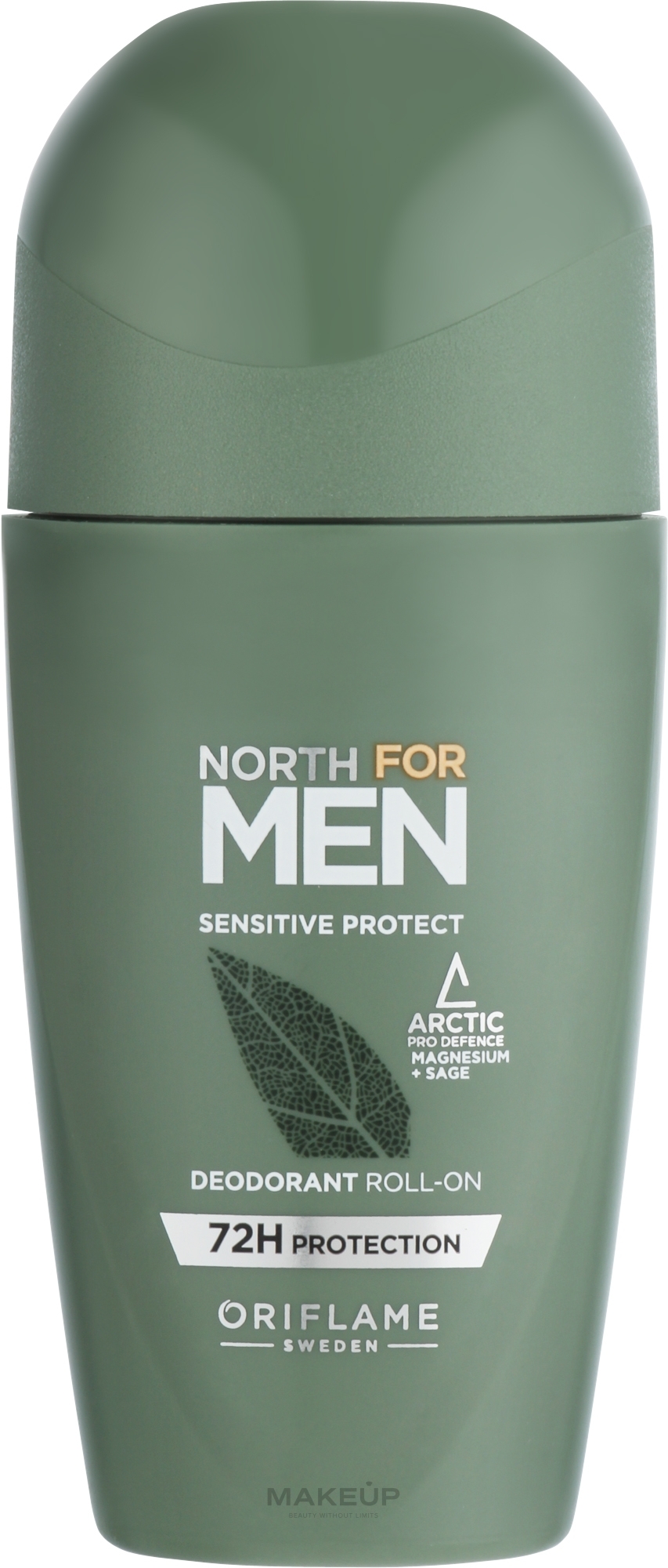 Dezodorant-antyperspirant w kulce dla skóry wrażliwej - Oriflame North For Men Sensitive Protect — Zdjęcie 50 ml