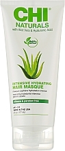 Intensywnie nawilżająca maska do włosów - CHI Naturals With Aloe Vera Intensive Hydrating Hair Masque — Zdjęcie N1