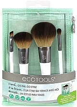 Zestaw pędzli do makijażu, 4 szt. - EcoTools On-The Go Style — Zdjęcie N2