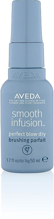Wygładzający spray do włosów chroniący przed wysoką temperaturą - Aveda Smooth Infusion Perfect Blow Dry Spray (mini) — Zdjęcie N1