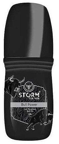 Dezodorant w kulce - Storm For Men Bull Power Anti-Perspirant Roll-On — Zdjęcie N1