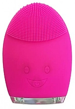 Kup Silikonowa elektryczna szczoteczka do czyszczenia twarzy, ciemny róż - Palsar7 Facial Cleansing Silicone Rechargeable Massage Brush