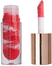 Kup Błyszczyk do ust - Makeup Revolution Ceramide Swirl Lip Gloss