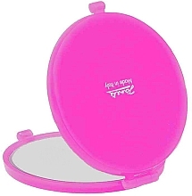 Kup PRZECENA! Lusterko kieszonkowe, 82448, różowe - Compact Bag Mirror 73 mm *