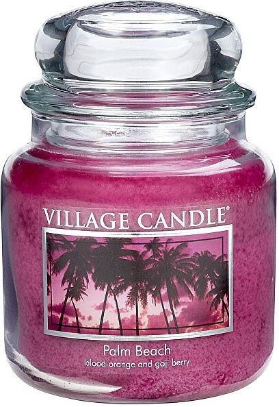 Świeca zapachowa w słoiku - Village Candle Palm Beach — Zdjęcie N1