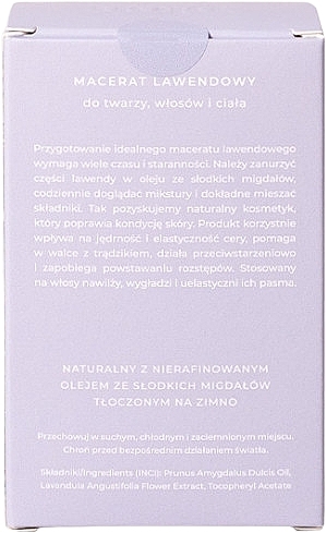 Macerat lawendowy do twarzy, ciała i włosów - Plon Lavender Macerate — Zdjęcie N4