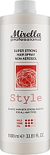 Lakier do włosów w sprayu - Mirella Professional Style Super Strong Hair Spray Non-Aerosol — Zdjęcie N6