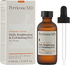 Rozświetlający i złuszczający peeling do twarzy - Perricone MD Vitamin C Ester Daily Brightening & Exfoliating Peel — Zdjęcie N5